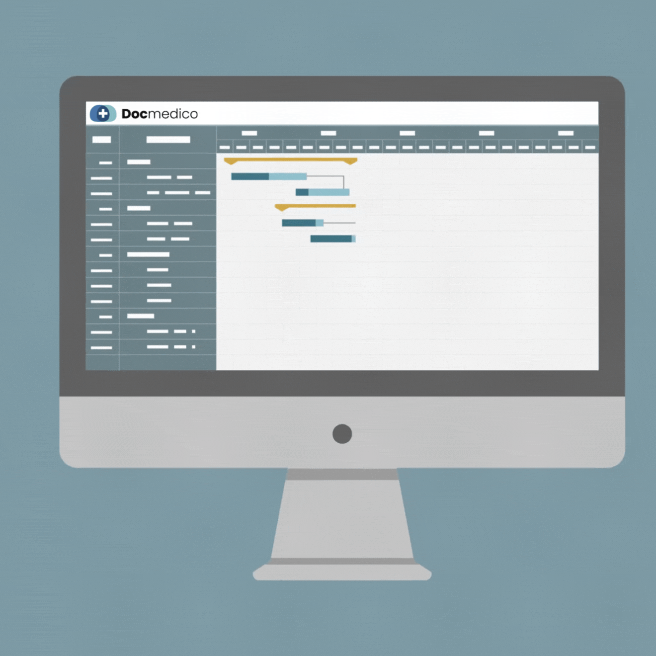 Projektablauf Docmedico