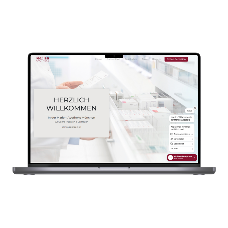Website für Apotheken 