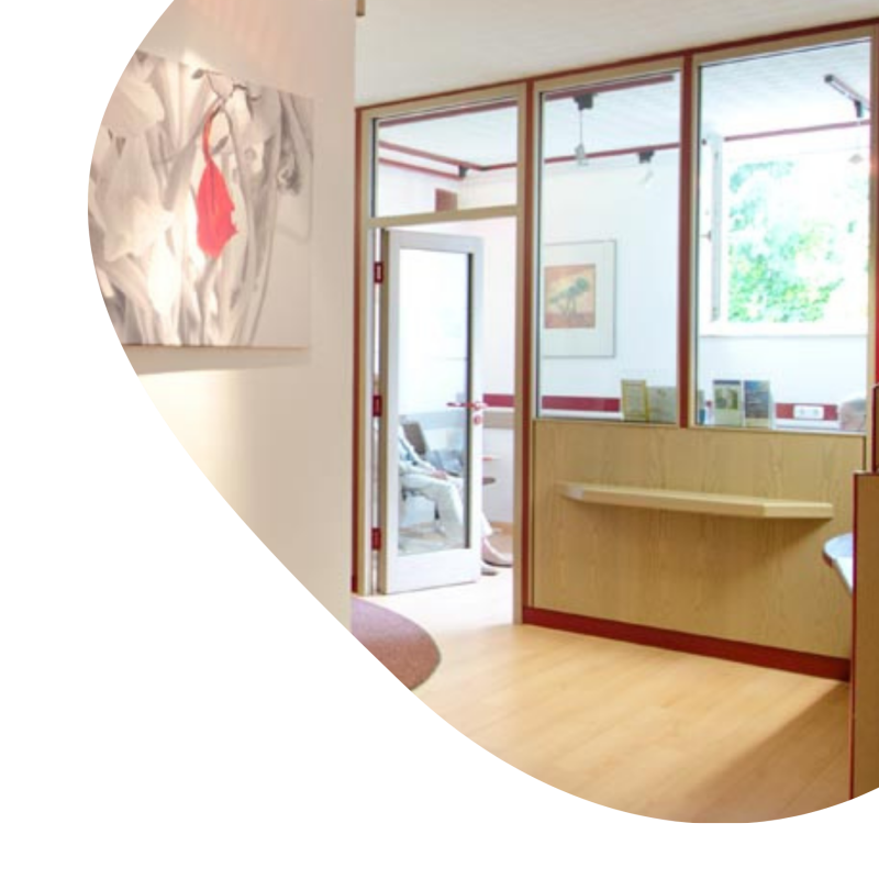 Warteraum der Hausarztpraxis