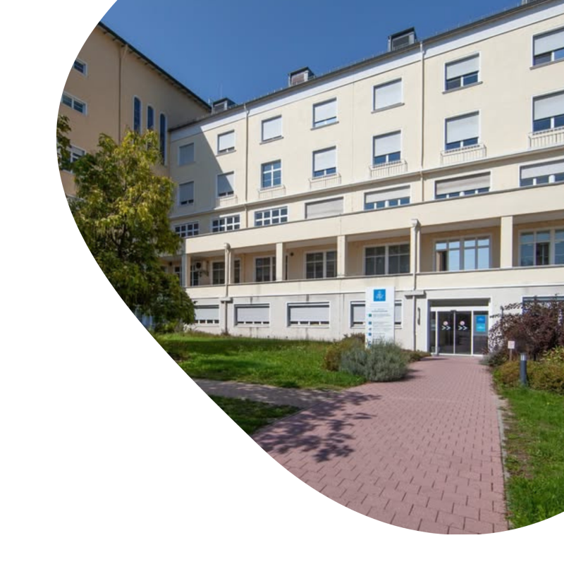 Klinikgebäude der Augenklinik Regensburg